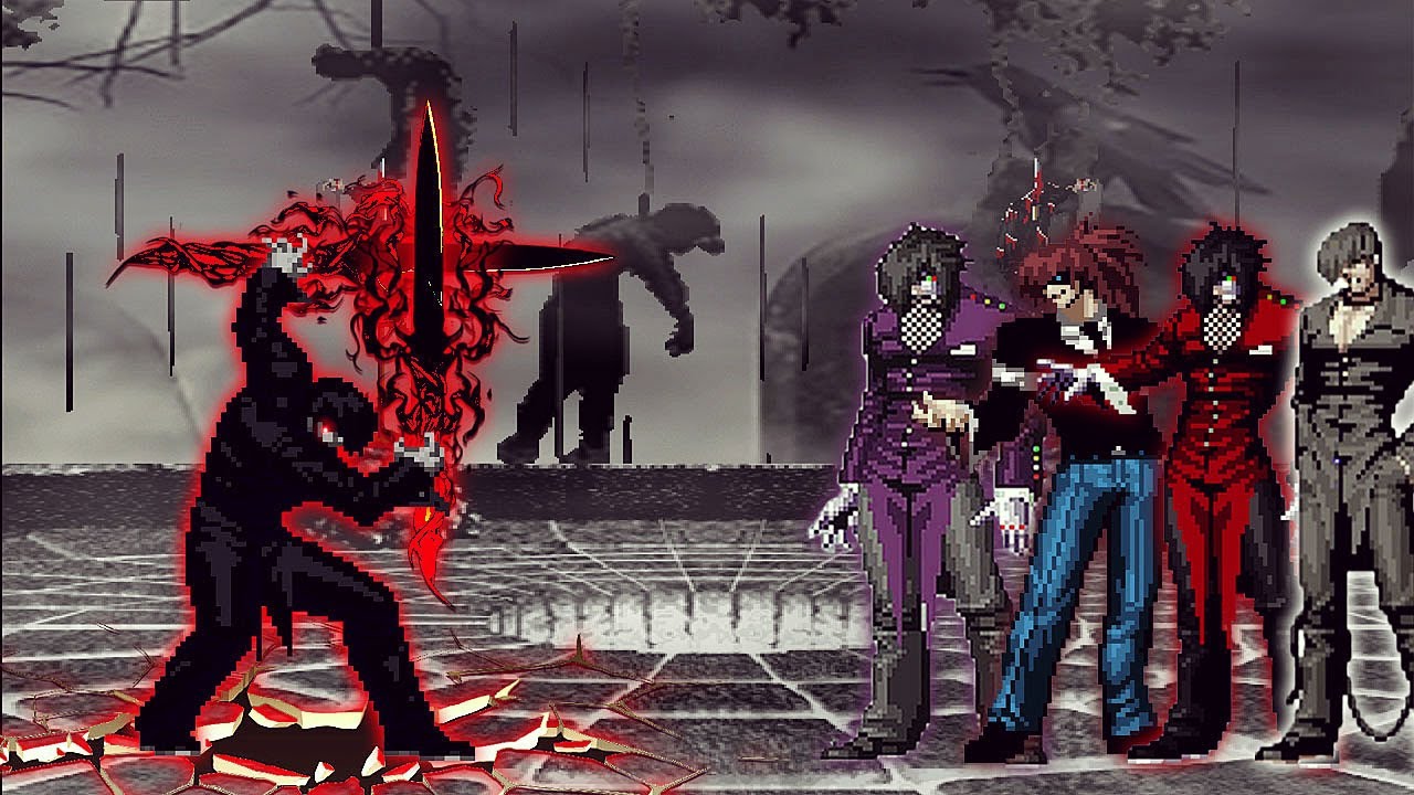 [KOF Mugen] Delirus Vs Bosses Element Team - YouTube