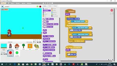 #Scratch Örnekleri-Süper Mario Bölüm-3