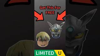 (Free Limited UGC) How to get the Ultraman Zero and Naoya Head in Anime Outfit Designs (Roblox)