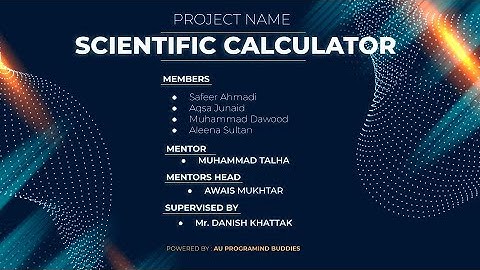 Scientific Calculator  C++ Project | C++ PF Project | Scientific Calculator