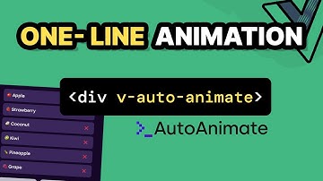 My New Favorite Vue Animation Library | AutoAnimate