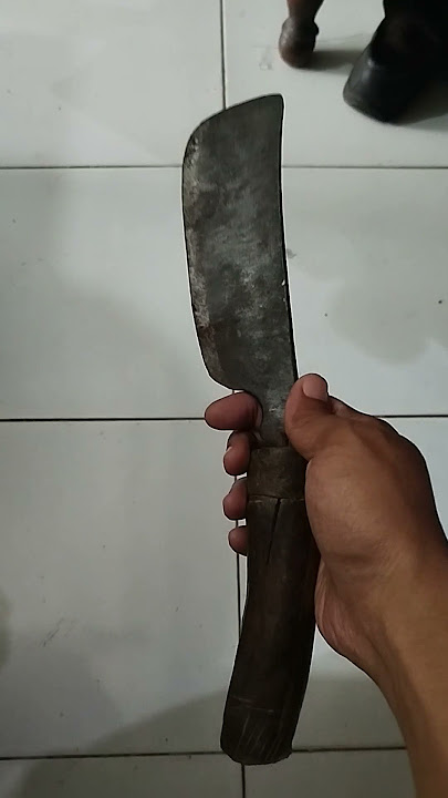 golok / bedog Cepot buat batok kelapa