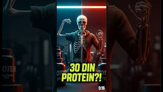 Daily Protein Shake for 30 Days 🤯 #7dayschallenge #healthfacts #whatif #bodyreaction