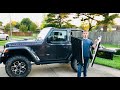 Taking the top off my 2 door JL Wrangler!!