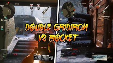 Double Gridiron V2 Rocket | Double Gridiron V2 Rockets Using The BEST PPSH Class in the Game !