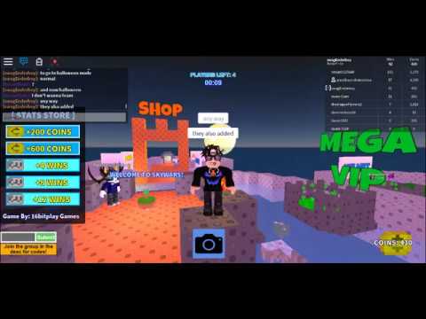 Roblox Sky Wars Halloween Update Review And All Codes D Youtube - skywars codes roblox halloween