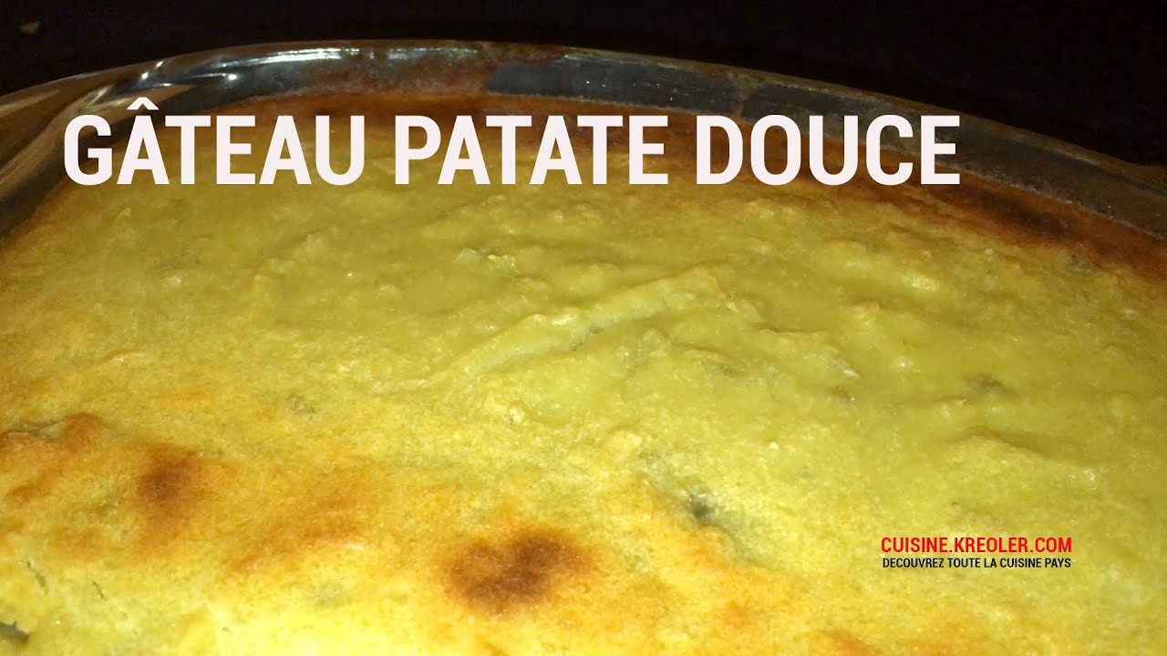 Gâteau de patates douces une des recettes les plus faciles à faire.