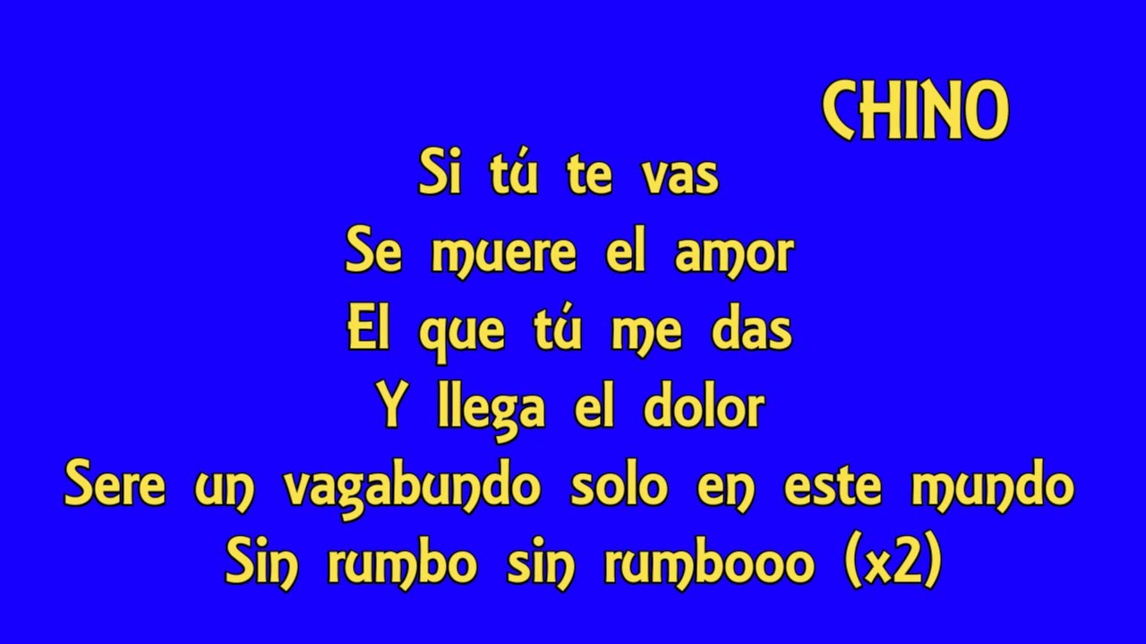 Andas En Mi Cabeza Lyrics
