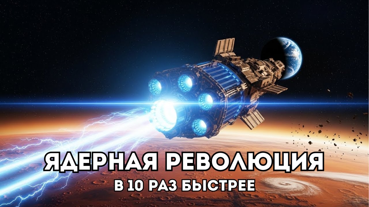 Почему NASA скрывала эту технологию 50 лет? Ядерные двигатели изменят всё