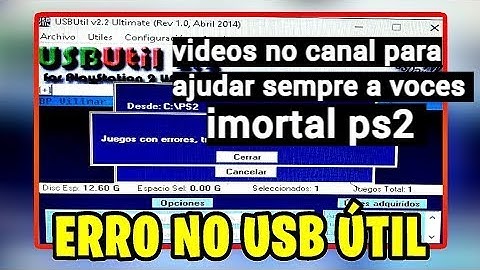 COMO CORRIGIR ERROS DE JOGOS BAIXADOS  NA INTERNET USANDO  USB UTIL