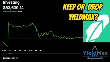Robinhood Portfolio Using Margin / Exit All YieldMax ETFs?