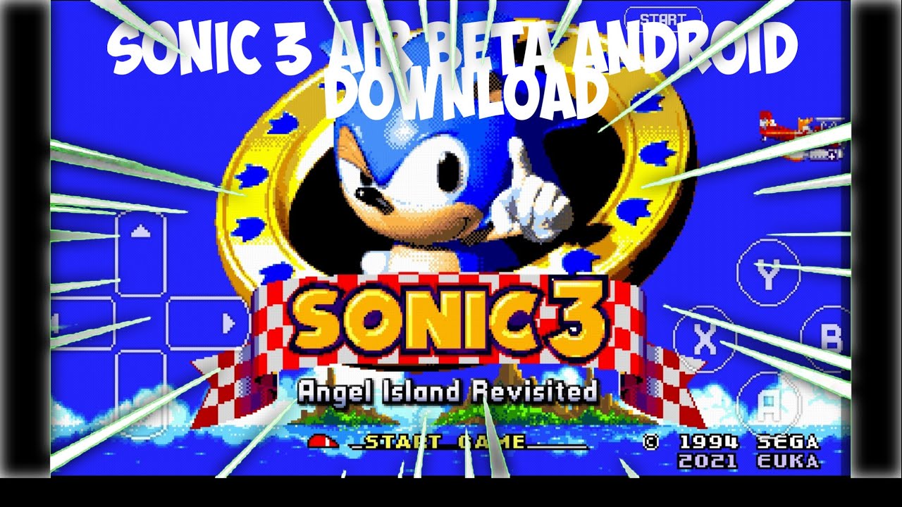 sonic 3 a.i.r download