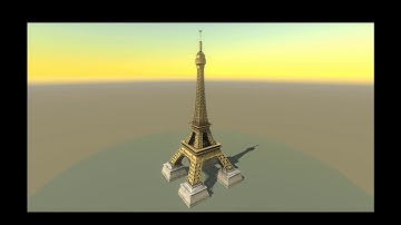 Eiffel Tower 3D model