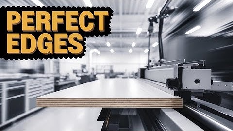 Automatic Plywood Edge Banding Machine | Perfect Edges Every Time!