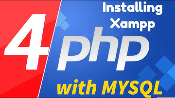 04 - PHP with MYSQL tutorial - beginner series - Installing xampp and notepad++