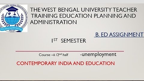 #b.ed course 2 (2nd half) assignment#b.ed #2022#assignment/#1st semester