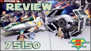 Lego Star Wars 75150 TIE Advanced VS A-Wing Review