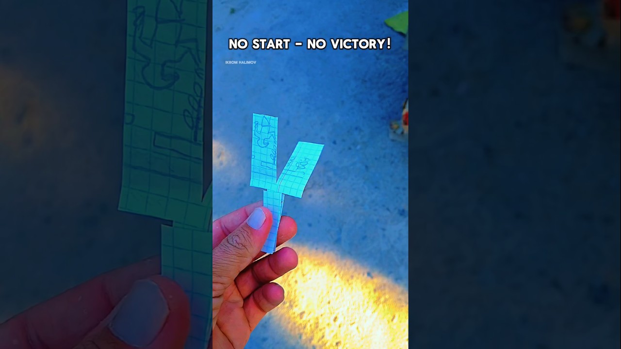 Paper helicopter 🚁 tutorial | Fast and Easy🤷♂️