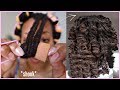 I Used Vintage FOAM ROLLERS on MEDIUM LENGTH LOCS  | Full Detailed Experience