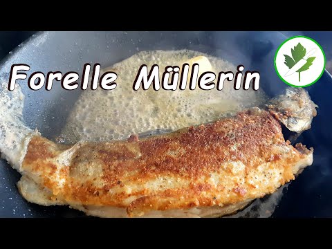 Video: Forelle Braten