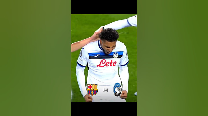 Barcelona 2-1 Atalanta #shorts