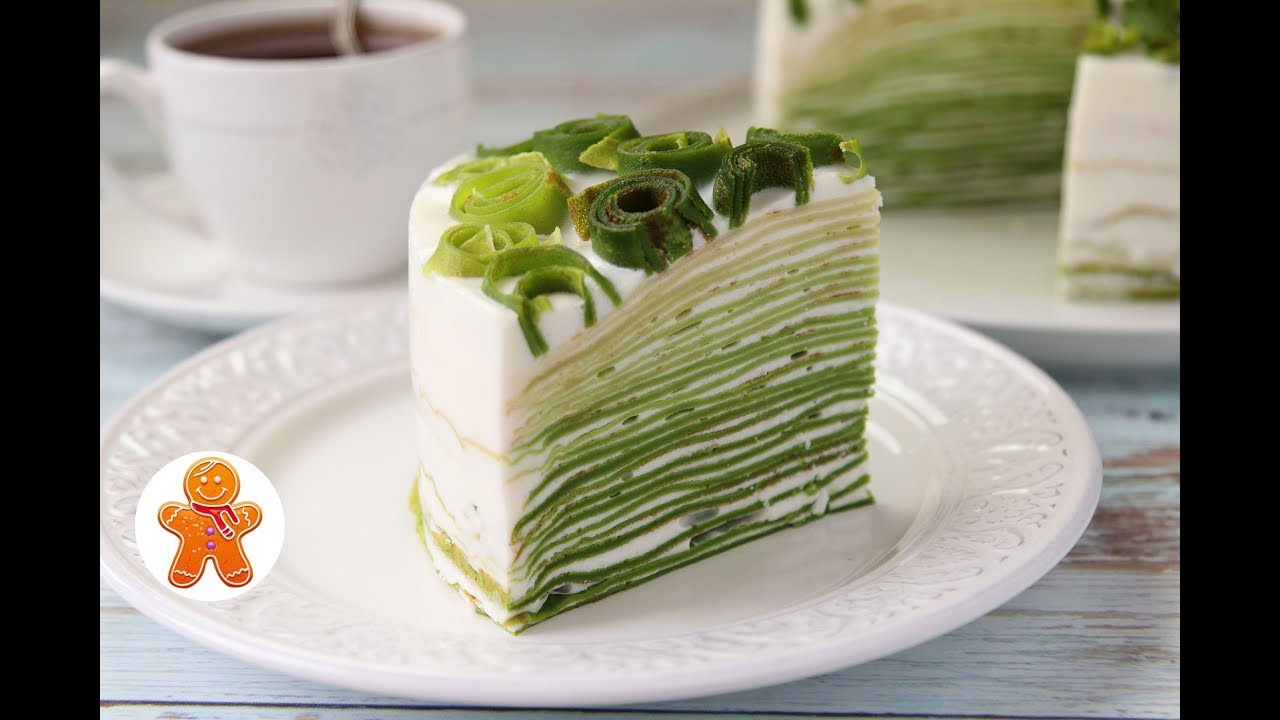 Блинный Торт "Весенний" в Технике Омбре ✧ Ombre Crepe Cake