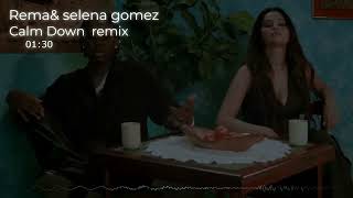 Selena Gomez & Rema _ Calm Down