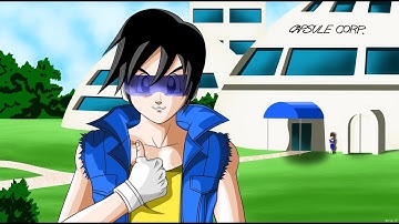 Creating my own character #1 - Dragon Ball - Fenix - A New Saiyan Girl | Speed Drawing On iPad Pro