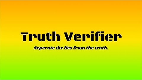 TruthVerifier: The Chrome Extension That Verifies Facts with AI! 🔍