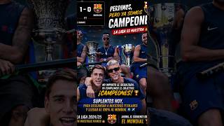 El Barcelona pierde con el Alavés 1-0 #barcelona #alaves #laliga #parati #futbol