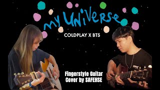 Video thumbnail of "Coldplay X BTS  - My Universe l Acoustic Guitar Cover"