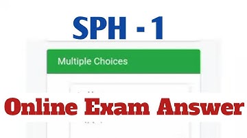 NSOU BDP SPH - 1 Online Final Exam Answer | BDP term end examination answer |