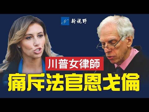 川普出庭抨击法官与总检察长，恩戈伦失控。川普律师哈巴痛斥法官精神错乱。川普抨击詹姆斯是政治黑客。#川普 #川普律师 #法官