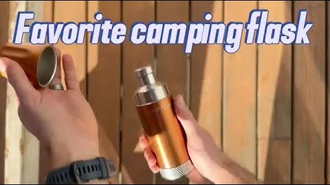 ★★★★★ TORCH Flask - High Camp 6oz Review (Copper) Mt Rainier Mountaineering Camping Hiking Unboxing