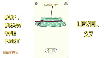 DOP: Draw One Part level 27 Walkthrough Solutions