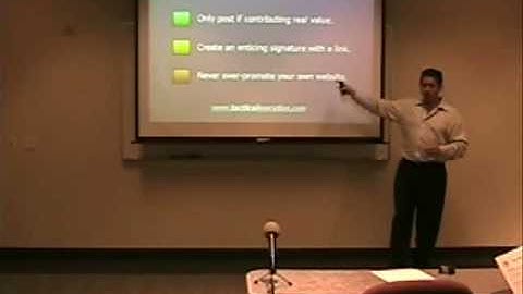 [Forums] Patrick Schwerdtfeger on Forums (Part 1)