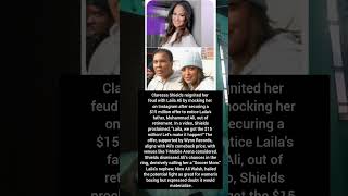 Shields vs. Ali: A $15M showdown for women's boxing history #muhammadali#shorts #viral #trending
