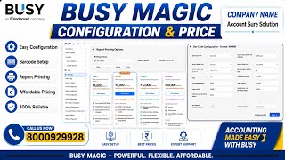 BUSY Magic Configuration & Price 2026: Complete Setup Guide – Start, Smart, Power & Power+ Explained screenshot 3