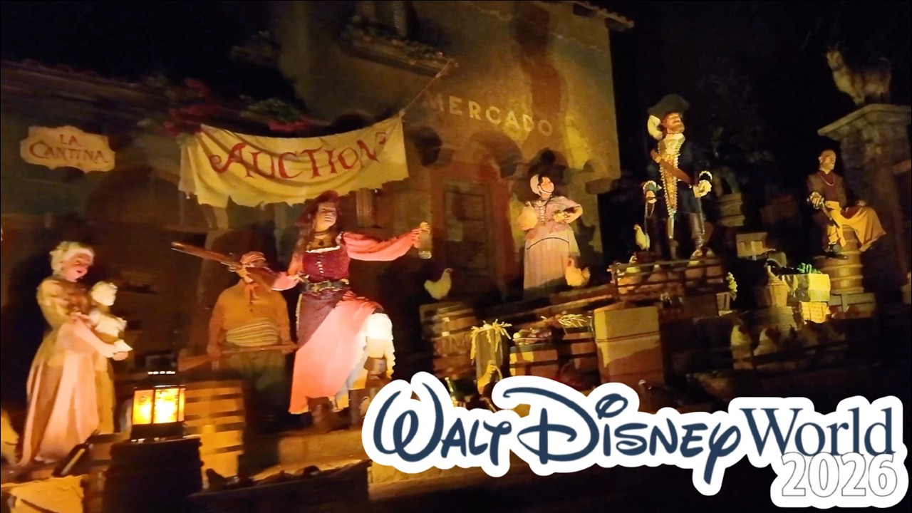 Pirates of the Caribbean 4K 60FPS Full Ride POV | Magic Kingdom