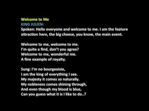 Welcome to Me Madagascar Audition (with vocals)