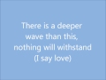 Love is the seventh wave lyrics