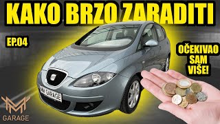 KAKO ZARADITI PREPRODAJOM AUTA ep.4 / SEAT Altea tapaciranje