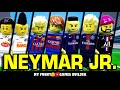 NEYMAR JR. Evolution in LEGO • PSG | Barcelona | Santos • 2009-2020 hairstyles Lego Football