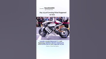 Yamaha unveils Motoroid 2: a self-balancing, riderless electric motorcycle with AI that learns