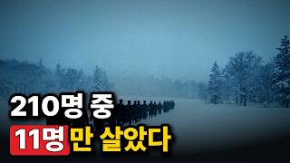 210명 중 199명이 돌아오지 못한 겨울 산｜핫코다산 설중행군 조난 사건