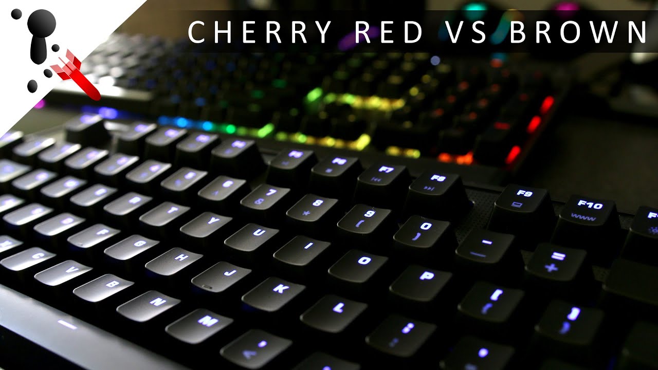 110 wpm) Fast Typing Sound Test: Cherry MX Red VS and O-Rings - YouTube