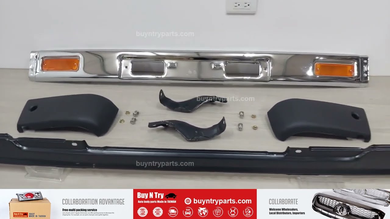 TOYOTA Hilux / Pickup 2WD 1984-86 Front Bumper & Side Bumper