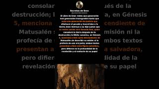 Enoc 107:1 describe generaciones transgresoras y la llegada de Noé que consolará la tierra | Libro d