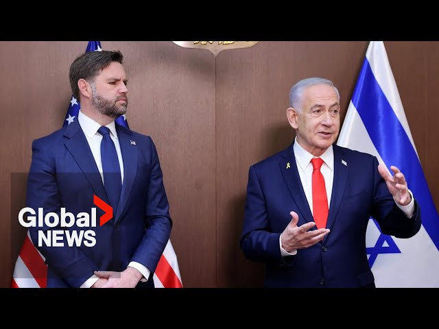 US Vice President Vance visits Israel amid Gaza ceasefire uncertainty