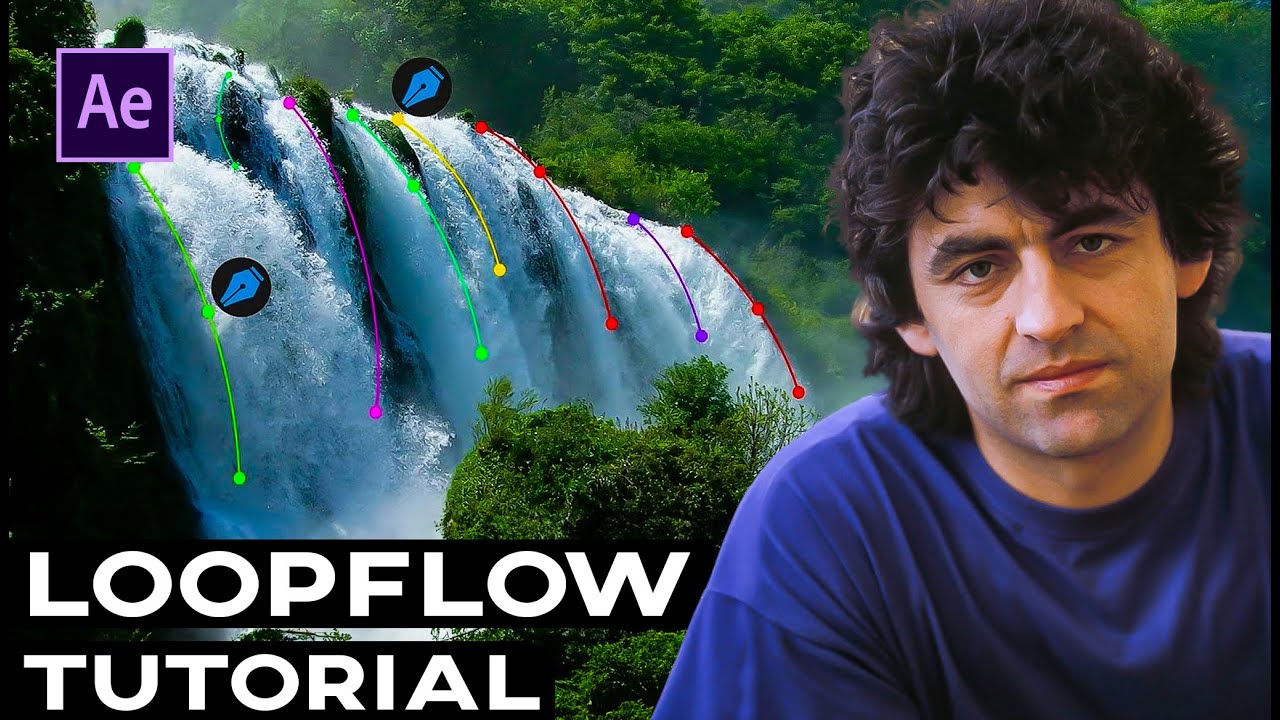 After Effects Loop Flow Loop flow After Effects - Animate flow 2D Image - After Effects effects ...